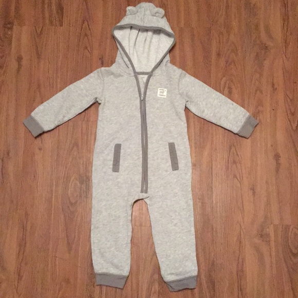 Carter's Other - A Carter’s Grey Bear Onesie!!!